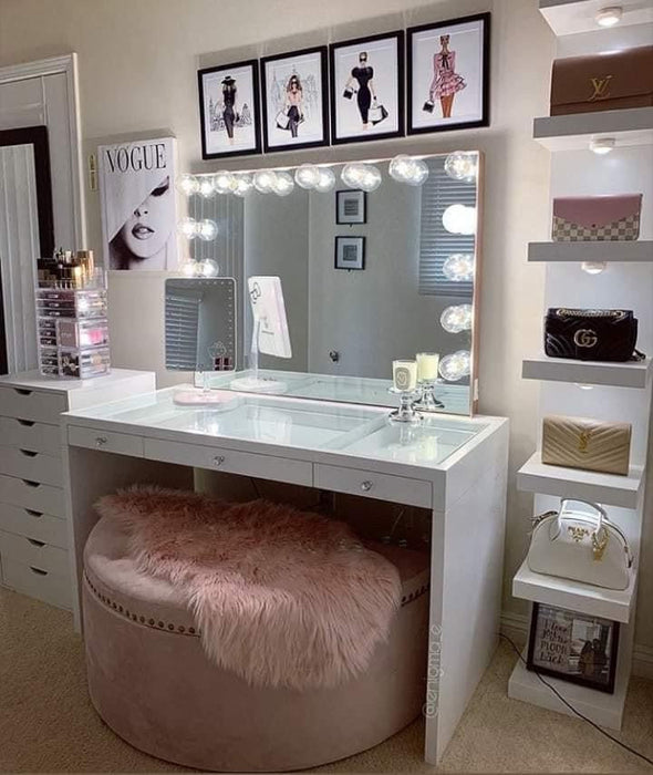 White Vanity Set Furniture World