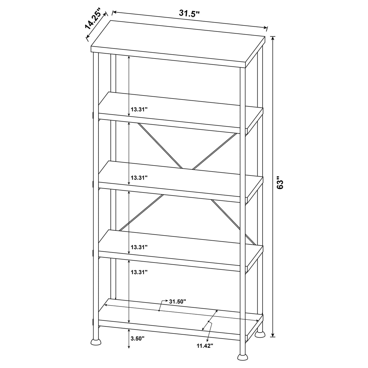 Analiese Bookshelf