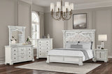 Promenade E.King & Queen Bed Brown & White