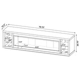 Deiter TV Stand Fireplace Console