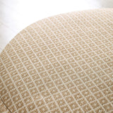 STEPHNEY Ottoman, Gray/Gold