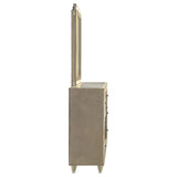 Lorient LED Dresser with LED Mirror and Flame Visualizer
