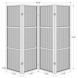 Browning Four-Panel Room Divider