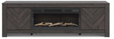 Cayboni 71" TV Stand with Electric Fireplace