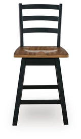 Wildenauer Counter Height Swivel Barstool