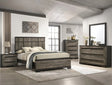 Crown Mark Furniture Remington 2 Drawer Nightstand in Brown image