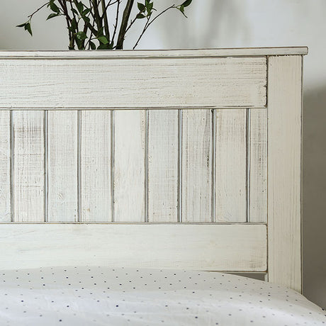 Rockwall Bed Grey & White - Furniture World