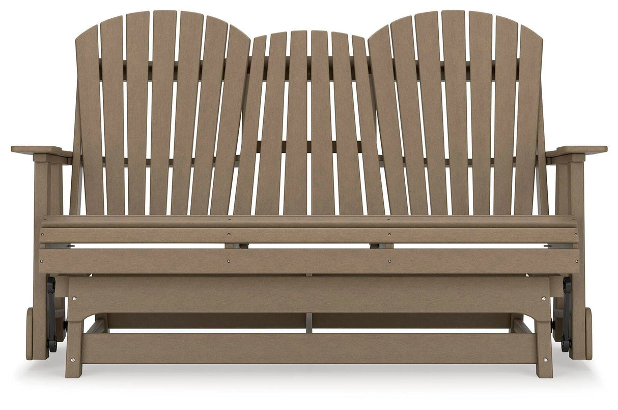 Hyland wave Outdoor Glider Loveseat