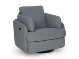 Alainmont Next-Gen Nuvella Swivel Power Recliner