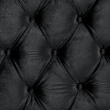 STEFANIA E.King & Queen Bed, Black & Gray
