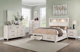 Berenice Dresser White, Gray, & Espresso