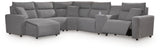 Modmax II Power Reclining Sectional with Chaise and Console