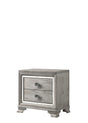 Crown Mark Vail Nightstand in Grey image