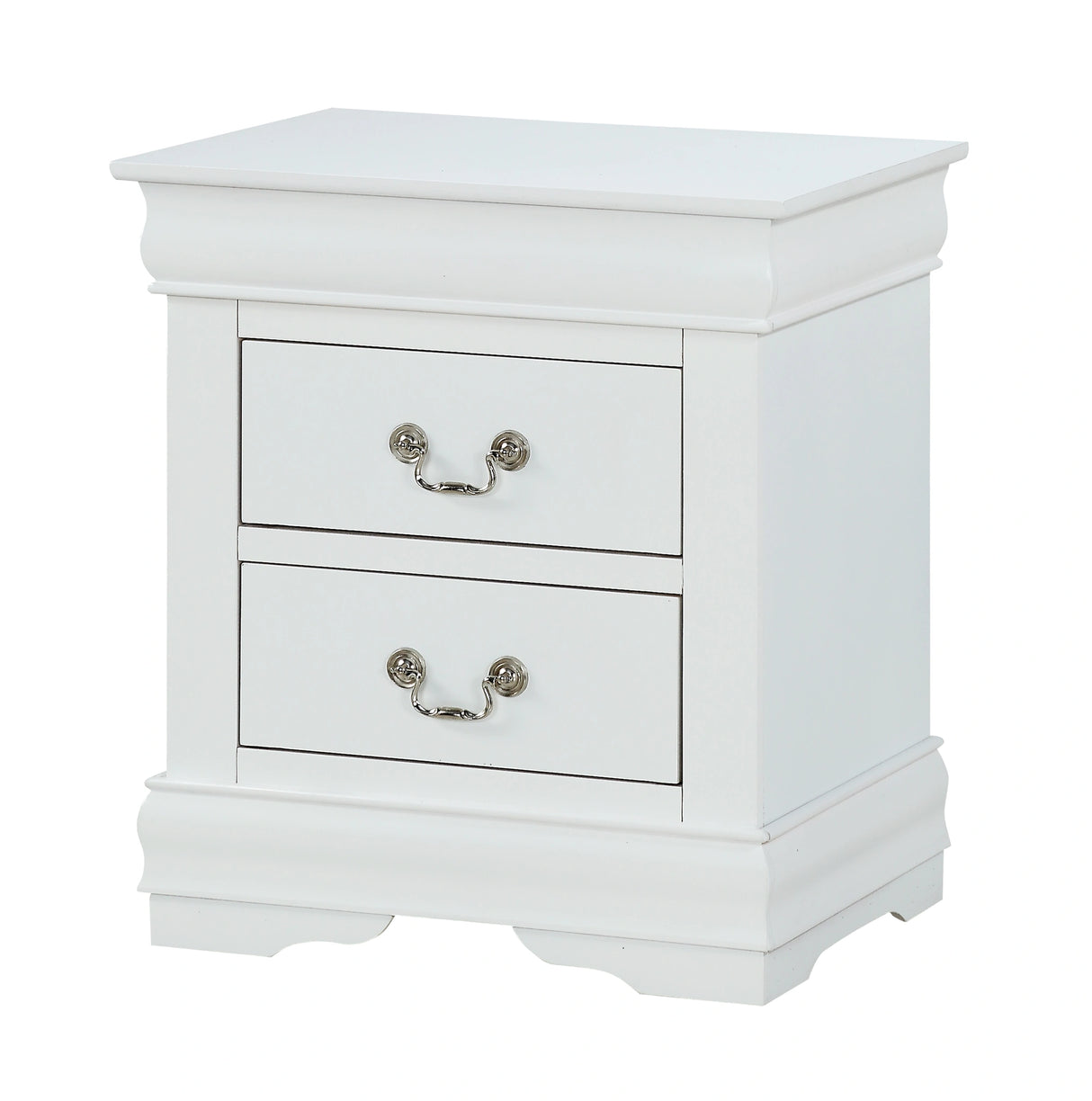 Louis Philip Nightstand White