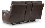 Crossplex Power Reclining Loveseat with Console