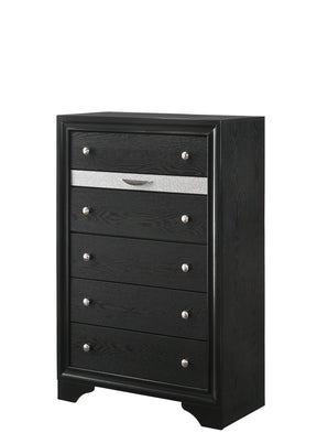 Crown Mark Regata Chest in Black image