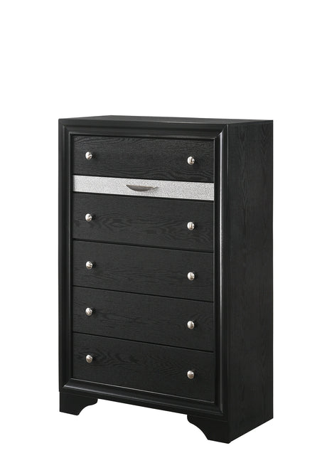 Crown Mark Regata Chest in Black image