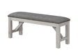 MARIBELLE BENCH CHALK GREYBROWN image