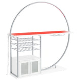 Risley Wine Cabinet with LED Lighting