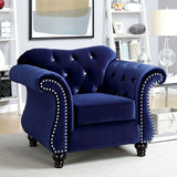 Jolanda Chair Blue & Grey