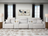 Modmax II Power Reclining Sectional with Consoles