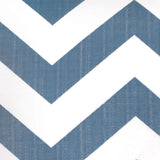 ZOE 18" X 18" Pillow, Blue Chevron (2/CTN)