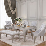 Diocles Dining Table Set with Bench