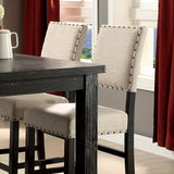 Sania 5 Pc Counter Ht Table Set Rustic