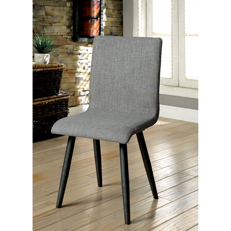 Vilhelm I Gray Side Chair (2/CTN) - Furniture World