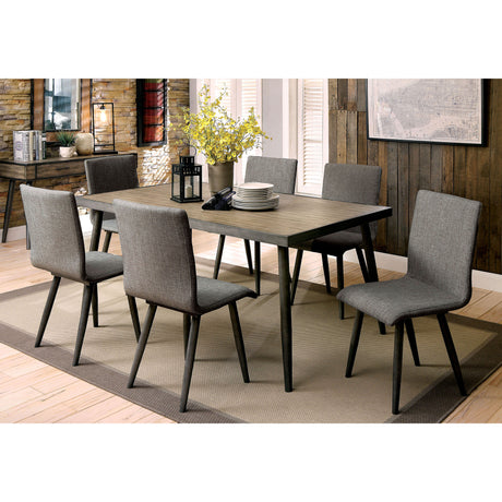 Vilhelm I Gray Side Chair (2/CTN) - Furniture World