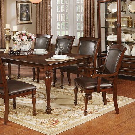Sylvana 7 Pc Dining Table Set - Furniture World