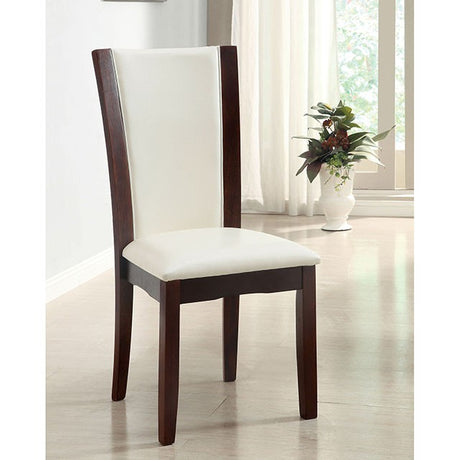 Manhattan 7 Pc Dining Table Set Cherry - Furniture World