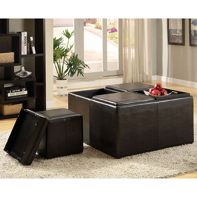Holloway Nested Ottoman - Furniture World