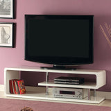 Ninove II White 55" TV Console - Furniture World