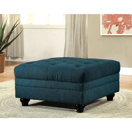 Stanford Armless Chair Teal - Furniture World