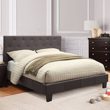 Leeroy Bed Ivory & Brown - Furniture World