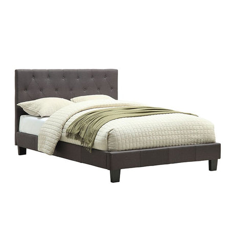 Leeroy Bed Ivory & Brown - Furniture World