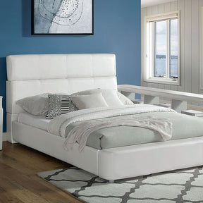 Vodice Queen Bed w/ Bookcase - Furniture World