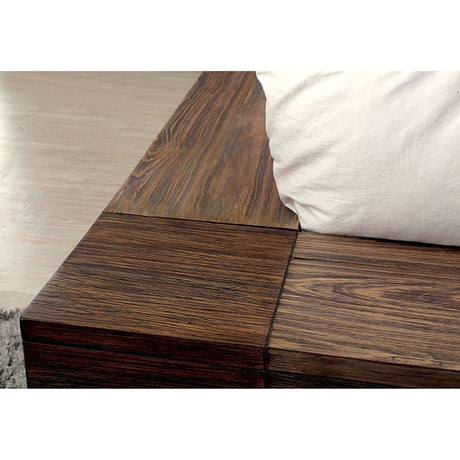 Janeiro Bed Brown & Grey - Furniture World