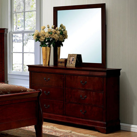 Louis Philippe Dresser Chrome - Furniture World