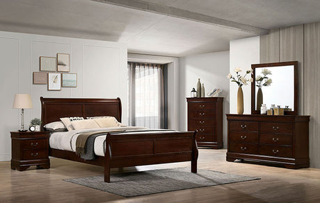 Louis Philippe Bed - Furniture World