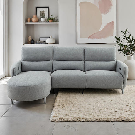 Galten Power Sectional - Furniture World
