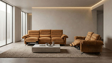 Morley Power Sofa + Loveseat - Furniture World