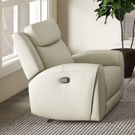 Jacobus Manual Recliner - Leather - Furniture World