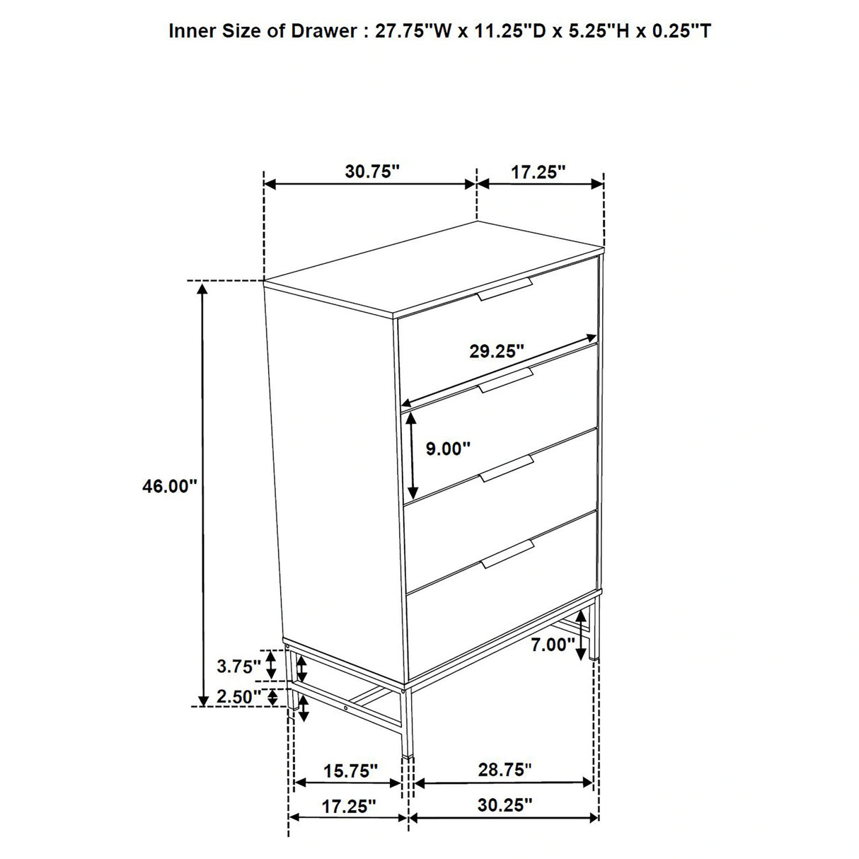 Sonora Chest of Drawers