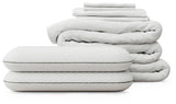 RH Mattress Protect Bundle Top of Bed