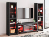 Cayberry Entertainment Center with Electric Fireplace