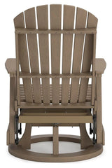 Hyland wave Outdoor Swivel Glider Chair