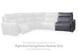 ModZ Power Reclining Sectional Loveseat with Audio Console