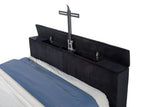 Tisdall Wingback TV Bed with Flame Visualizer